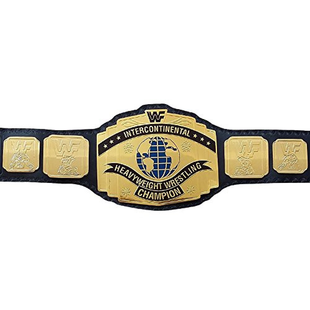 WWF Intercontinental Red Logo Heavyweight Championship Belt ...